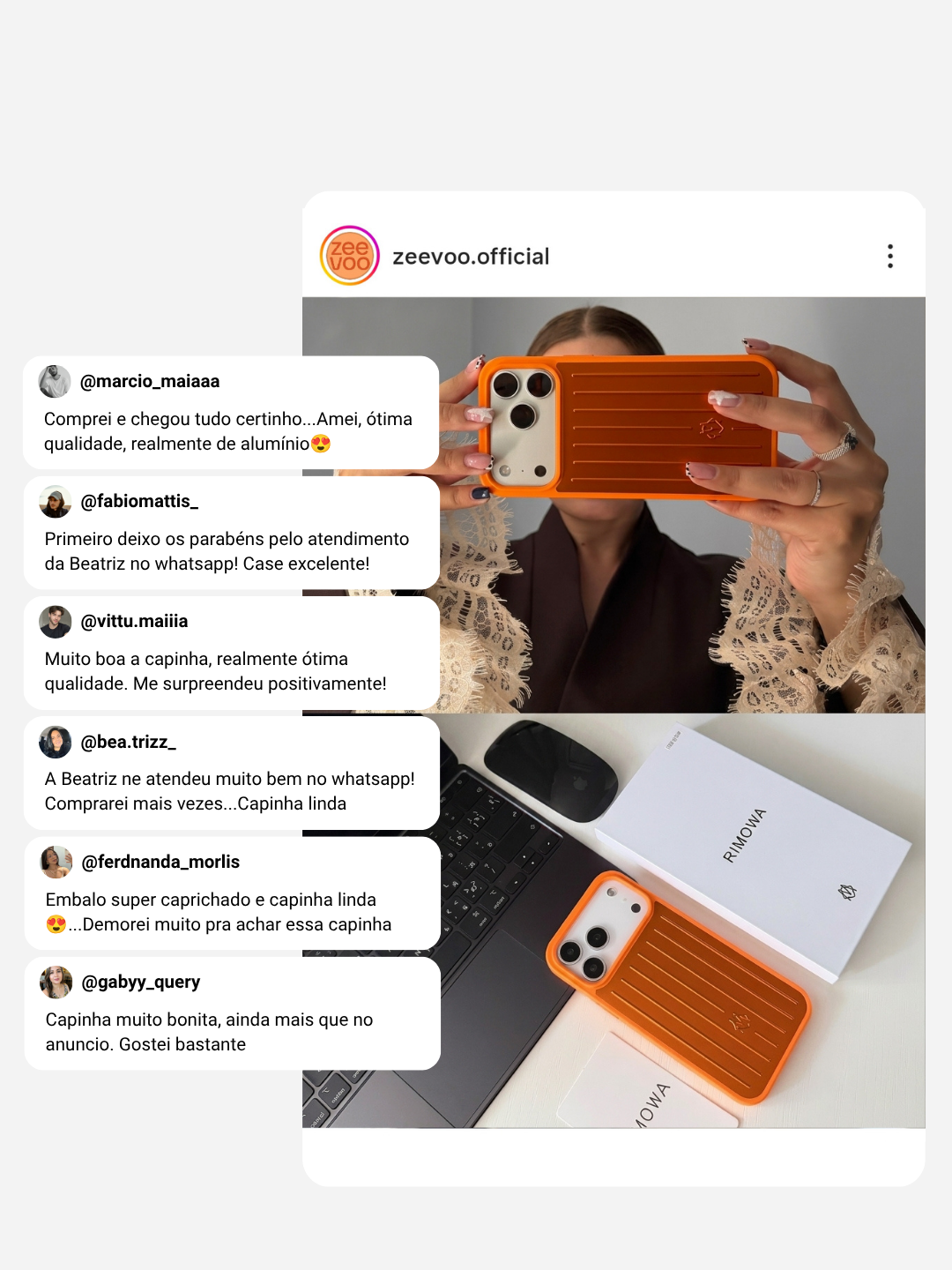 Capinha Rimowa Laranja