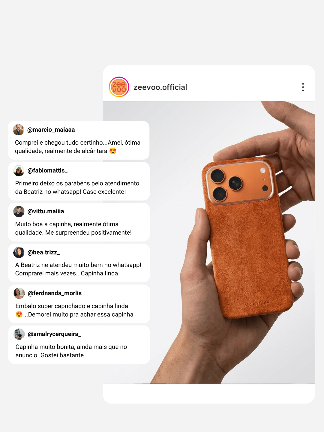 Capinha Alcântara Laranja