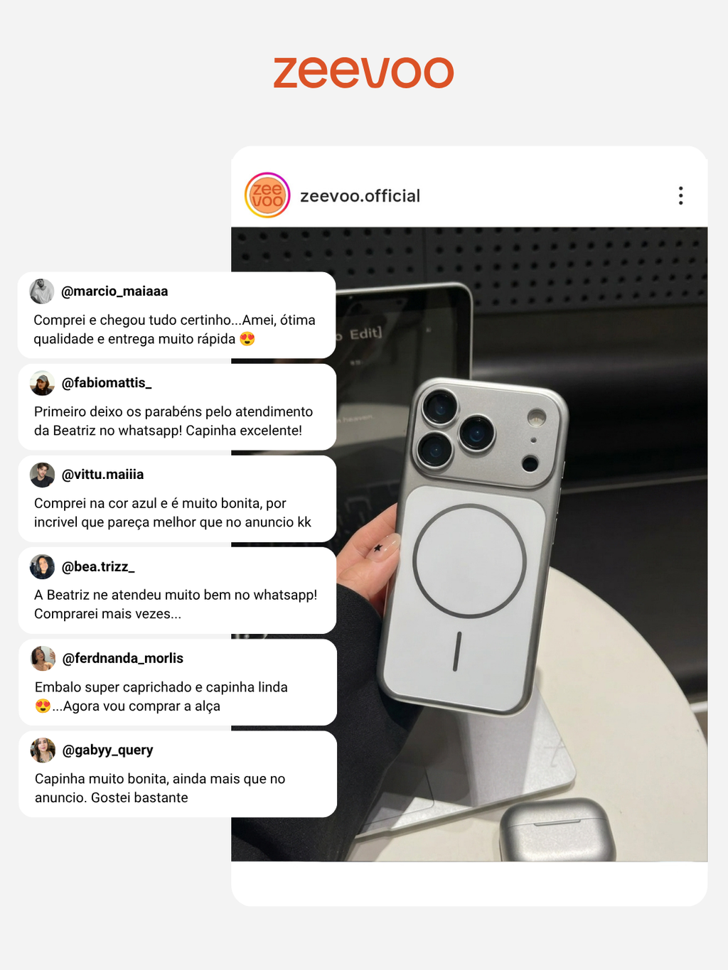 Capinha Veon Magsafe