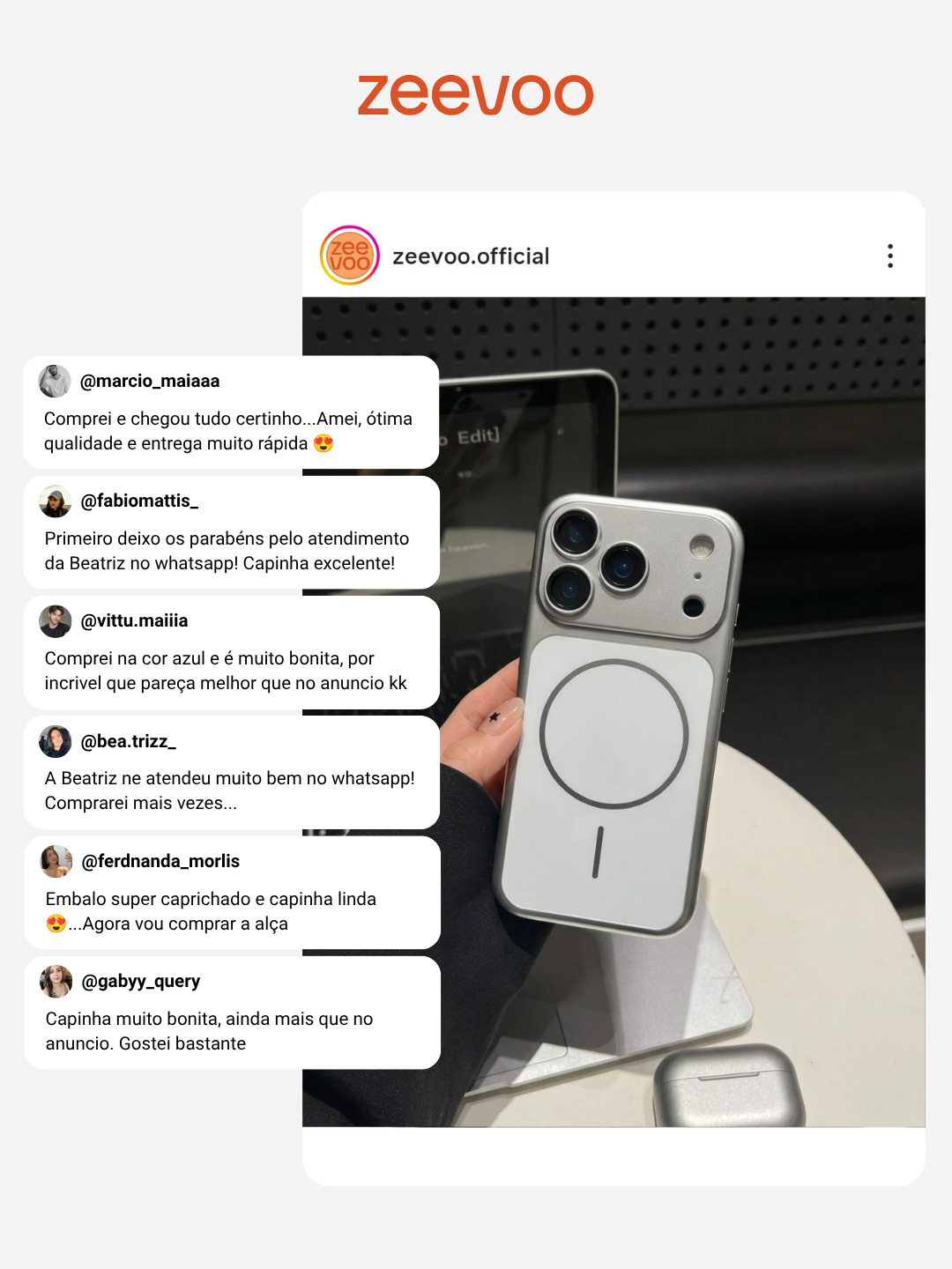 Capinha Veon Magsafe