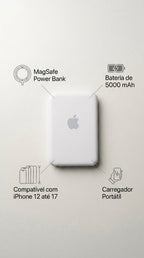 Carregador Power Bank MagSafe - Sem Fio