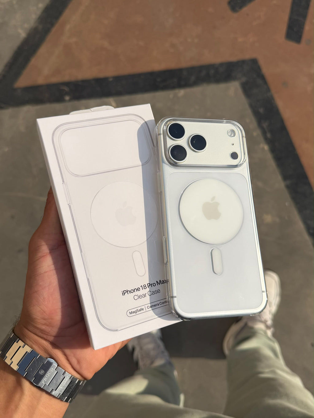 Lançamento Capa Transparente Magsafe