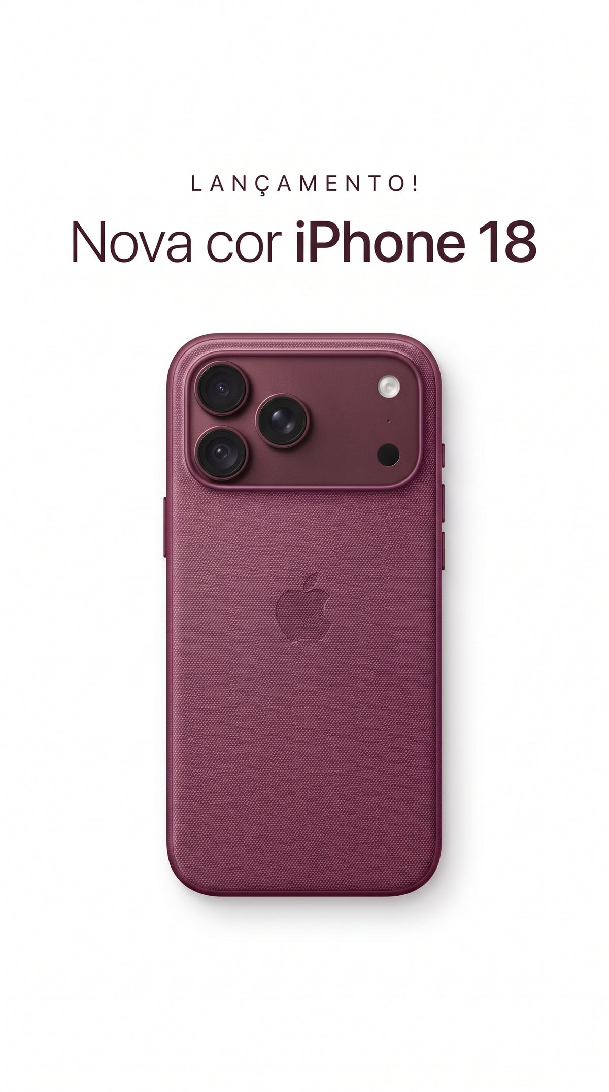 Capinha Tech Woven Magsafe (iPhone 18 e 17)